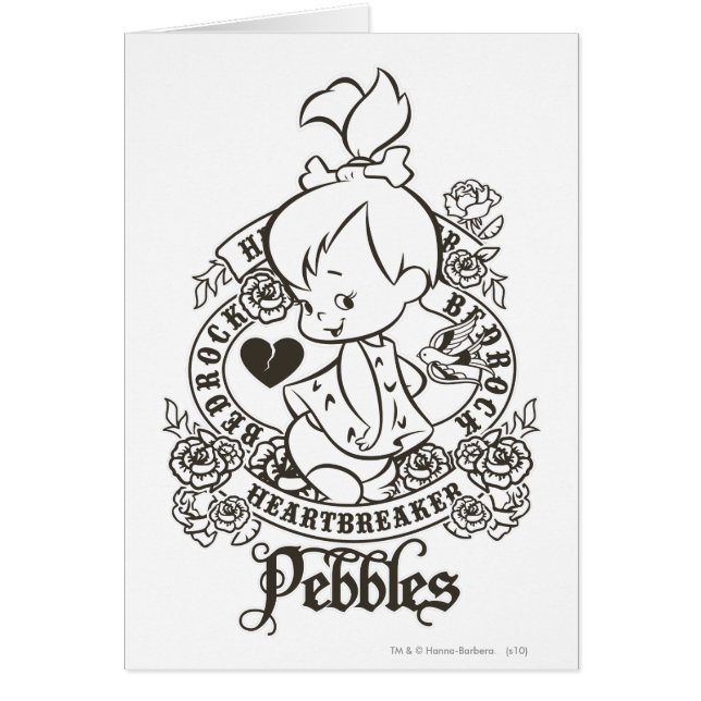 PEBBLES™ Heartbreaker B&W (Front)