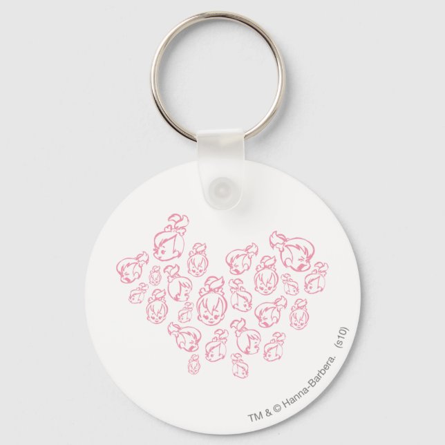 PEBBLES™ In All Flavours Key Ring (Front)