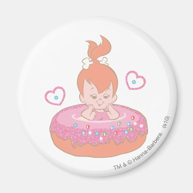 PEBBLES™ in Doughnut Magnet (Front)