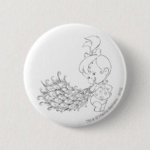 PEBBLES™ In Peacock 6 Cm Round Badge