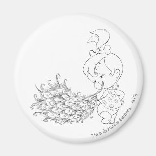 PEBBLES™ In Peacock Magnet