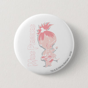 PEBBLES™ in Pink 6 Cm Round Badge