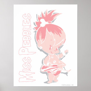 PEBBLES™ in Pink Poster