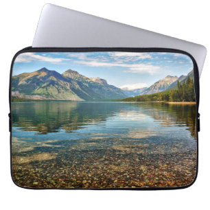 Pebbles in the Lake Laptop Sleeve