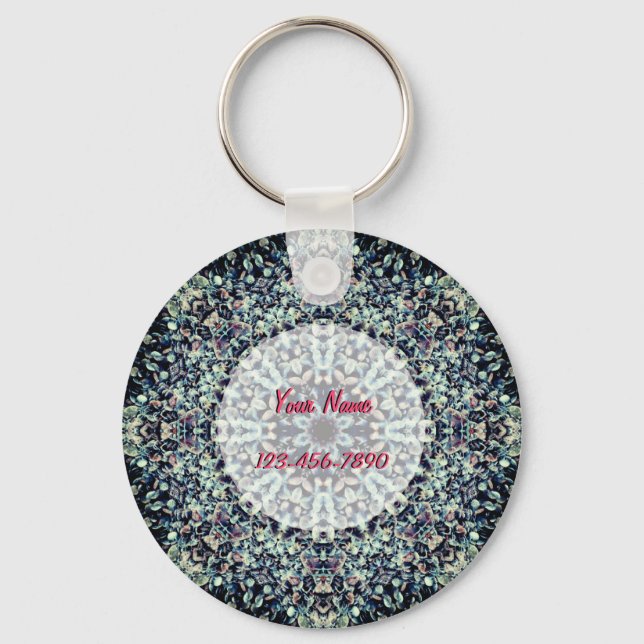 Pebbles Mandala Key Ring (Front)