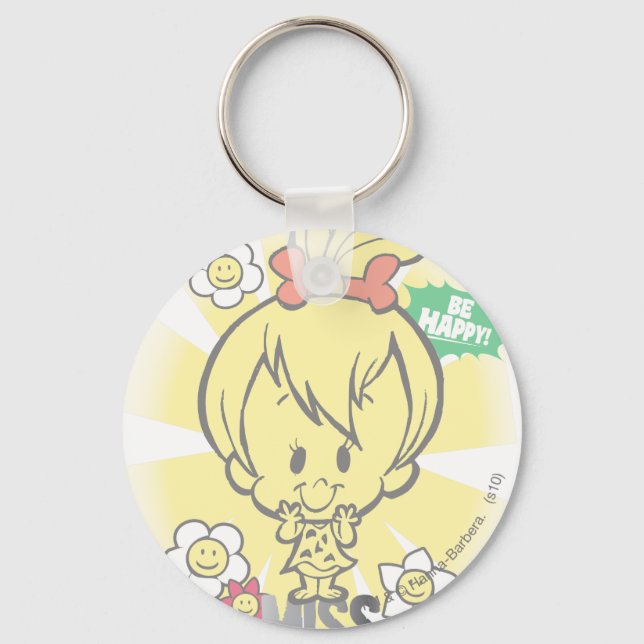 PEBBLES™ Miss Wonderful Key Ring (Front)