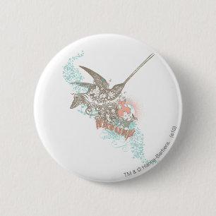 PEBBLES™ Nature Girl 6 Cm Round Badge