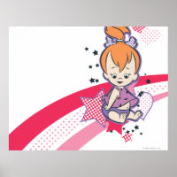 PEBBLES™ on Pink Rainbow
