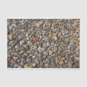 Pebbles on the Beach Tissue Paper
