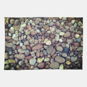 Pebbles Photo Tea Towel 40.6 cm x 61 cm