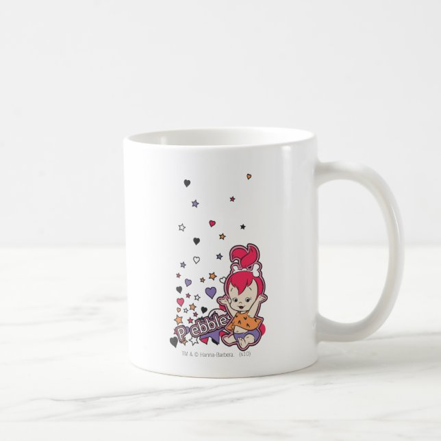 PEBBLES™ Purple Heart Coffee Mug (Right)