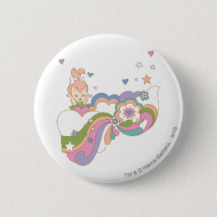 PEBBLES™ Rainbow Cloud 6 Cm Round Badge
