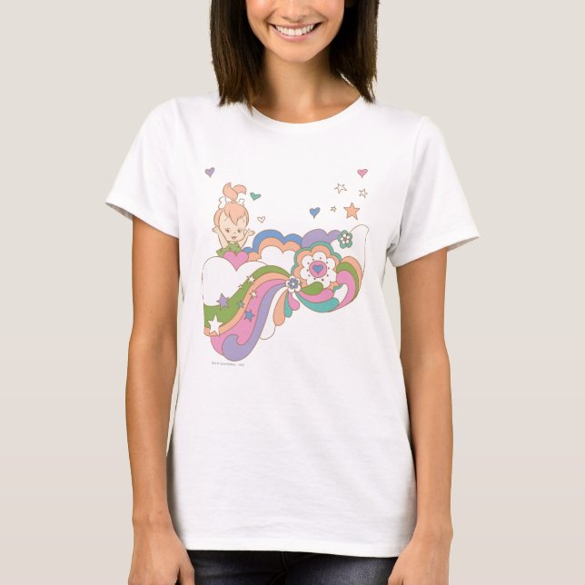 PEBBLES™ Rainbow Cloud T-Shirt (Front)