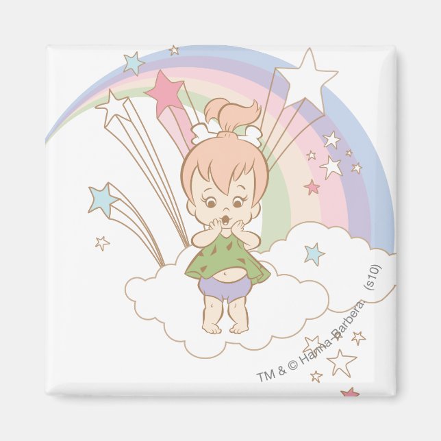PEBBLES™ Rainbow Stars Magnet (Front)