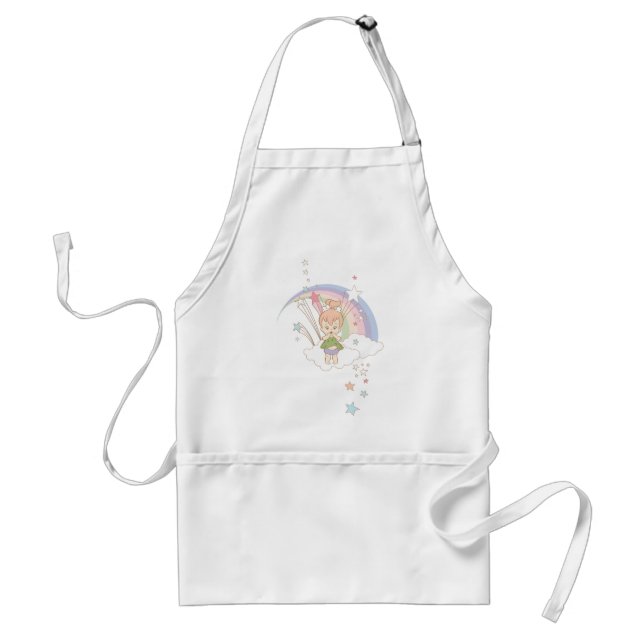 PEBBLES™ Rainbow Stars Standard Apron (Front)