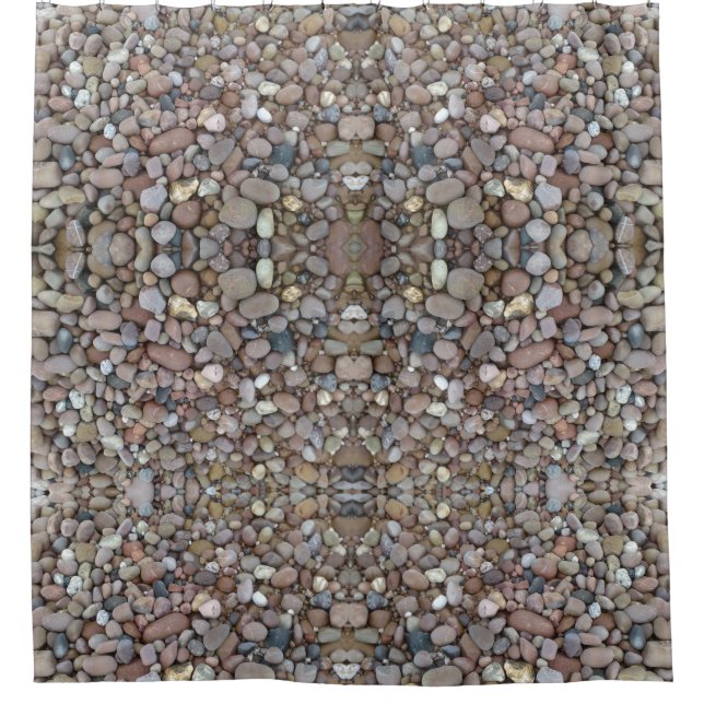 Pebbles Shower Curtain (Front)