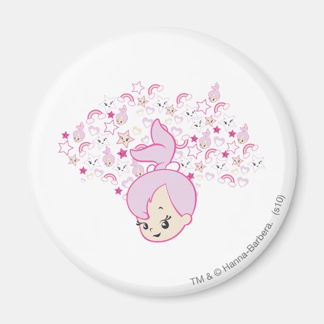 PEBBLES™ Star Print Magnet (Front)