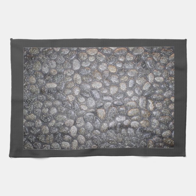 Pebbles Tea Towel (Horizontal)
