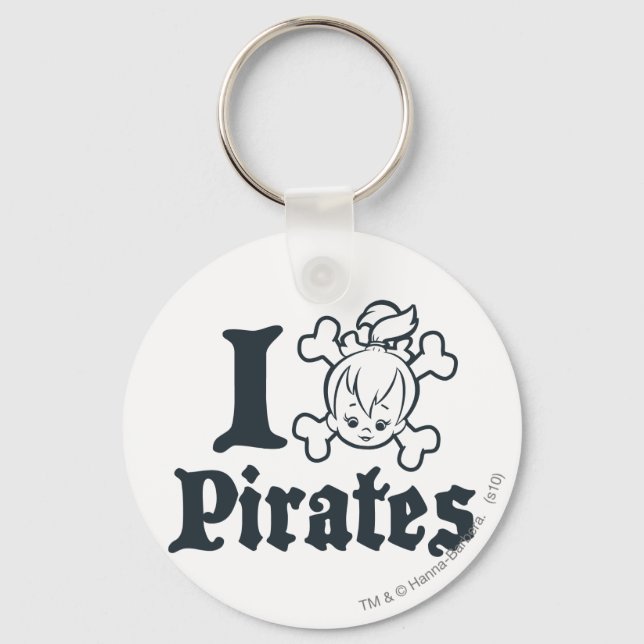 PEBBLES™ The Pirate Key Ring (Front)