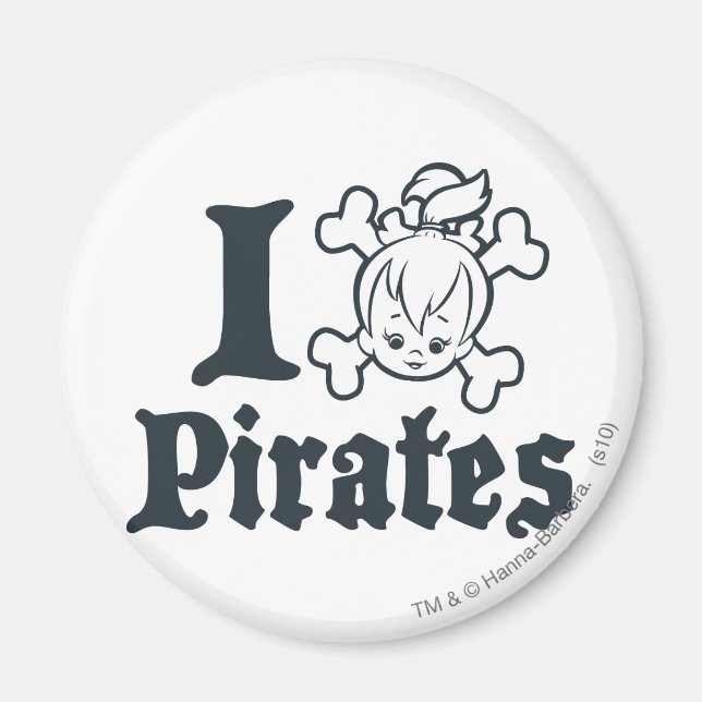 PEBBLES™ The Pirate Magnet (Front)