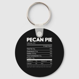 Pecan E Nutrition Facts Tee Family Matching Christ Key Ring