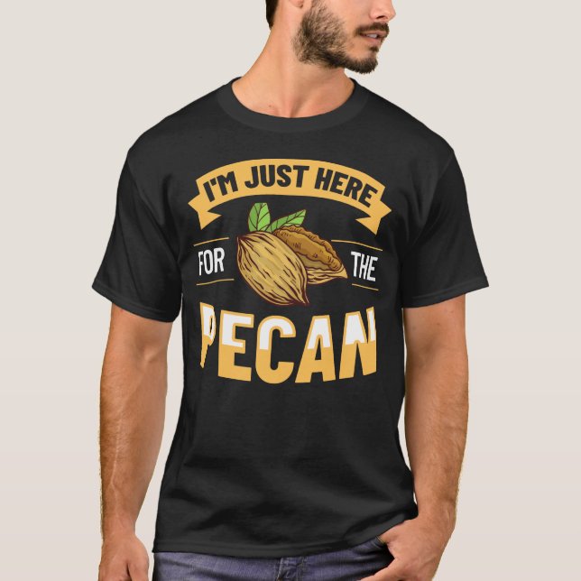 Pecan Nuts Roasted Tree Candy Pie Praline Cookies T-Shirt (Front)