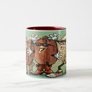 Pecans Two-Tone Coffee Mug