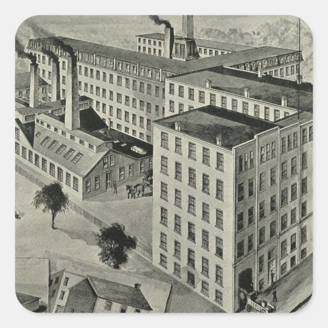 Peck Bros & Co Square Sticker (Front)