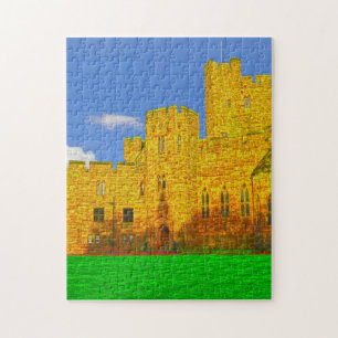 Peckforton Castle in Tarporley, Cheshire Jigsaw Puzzle