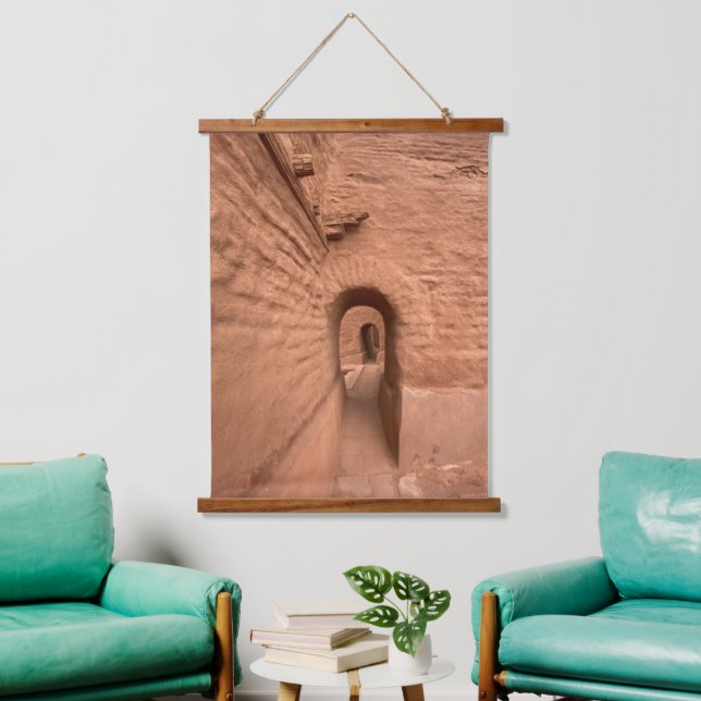 Pecos New Mexico Pueblo Ruins Hanging Tapestry (Living Room)
