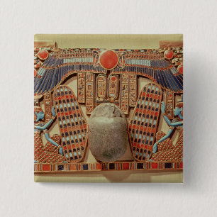 Pectoral decorated with the winged scarab 15 cm square badge