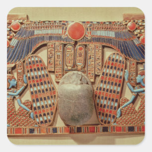 Pectoral decorated with the winged scarab square sticker