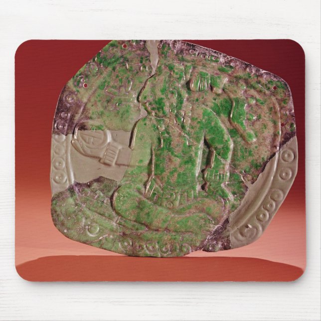 Pectoral of a king from Tikal Site, Guatemala Mouse Pad (Front)