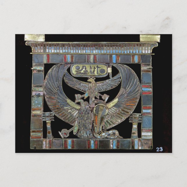 Pectoral of Ramesses II  New Kingdom Postcard (Front)
