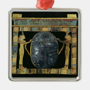 Pectoral of the vizier, Paser, with scarab Metal Ornament