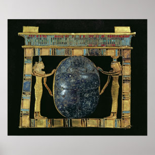 Pectoral of the vizier, Paser, with scarab Poster