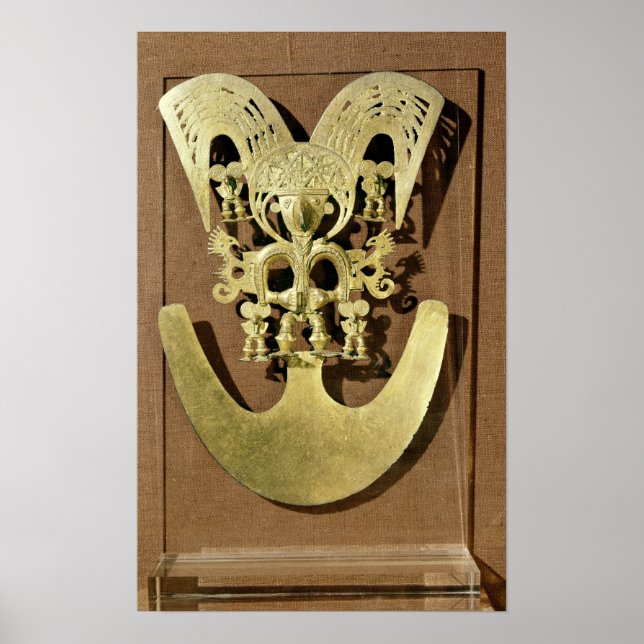 Pectoral, Quimbaya Poster (Front)