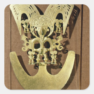 Pectoral, Quimbaya Square Sticker