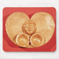 Pectoral with a human face wearing earrings
