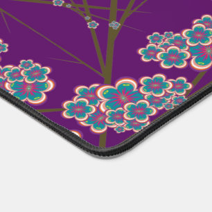 Peculiar Branches Amethyst Desk Mat