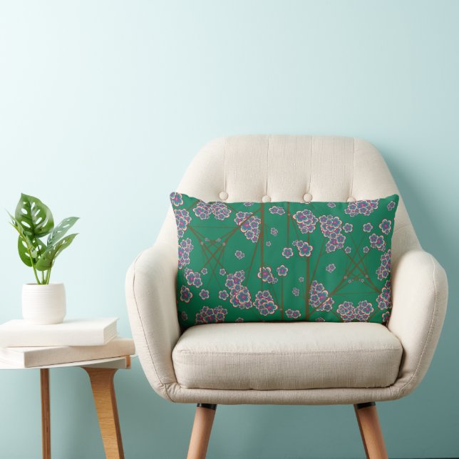 Peculiar Branches Lumbar Pillow (Chair)
