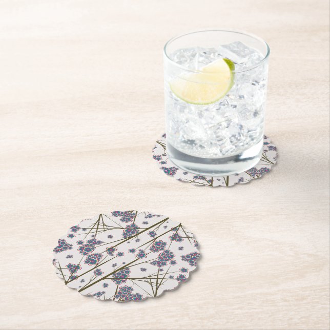 Peculiar Branches Paper Coasters (Insitu)