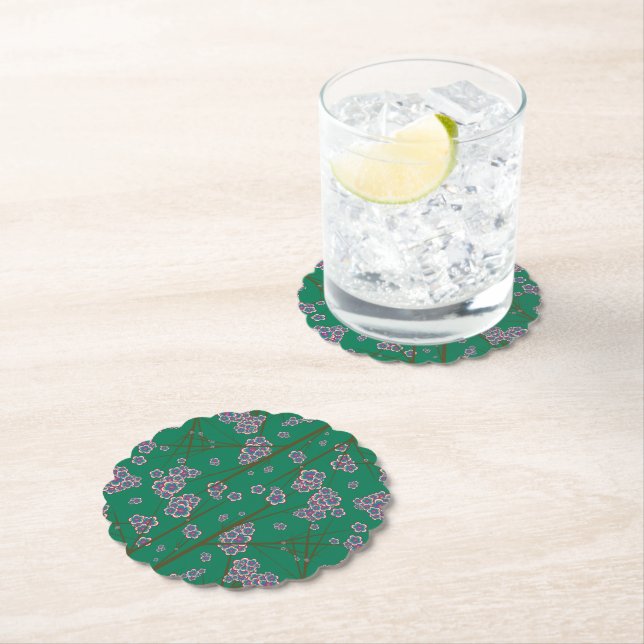 Peculiar Branches Paper Coasters (Insitu)