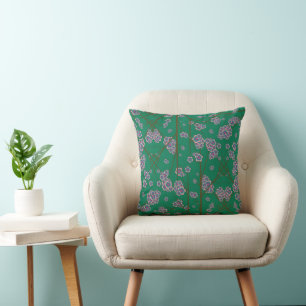 Peculiar Branches Throw Pillow