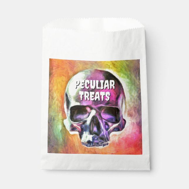 Peculiar Treats. Favour Bag (Front)