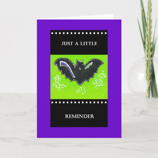 PedagogyGreetings Card: Baby Boo Card (Front)