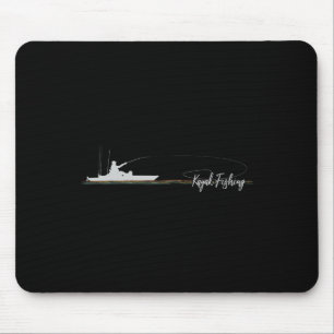 Pedal Drive Fishing Kayak Angling Fisherman Kayaki Mouse Pad