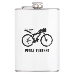 Pedal Further Bikepacking Hip Flask