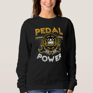 Pedal Power Anti Ebike Bicycle Cycling Sweatshirt