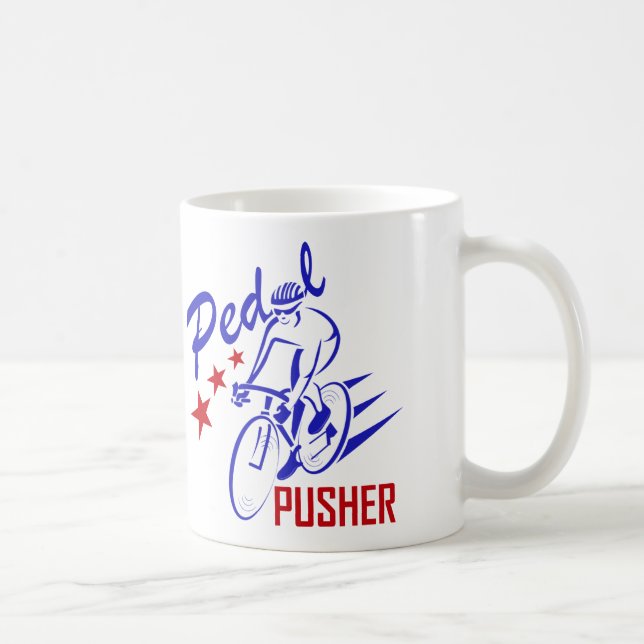 Pedal Pusher Coffee Mug (Right)